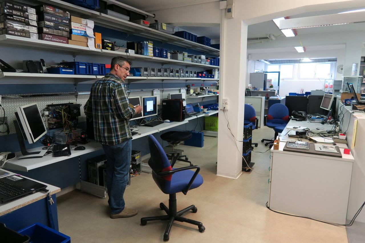 Technikbereich & Werkstatt